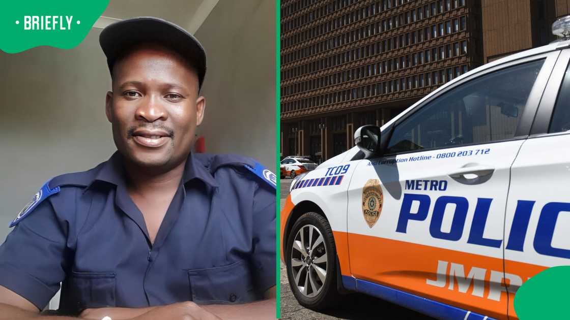 Johannesburg Metro Police Department officer Kwanele Buthelezi was killed after a robbery Johannesburg Metro Police Department officer Kwanele Buthelezi was killed after a robbery