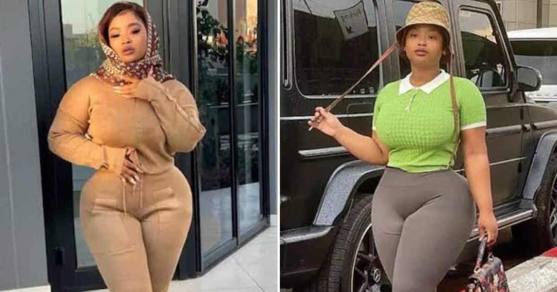 Cyan Boujee's video showing her having McDonald's and alcohol for breakfast has Mzansi showing her love. Cyan Boujee's video showing her having McDonald's and alcohol for breakfast has Mzansi showing her love.
