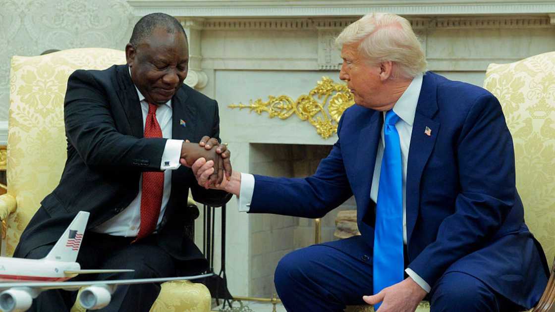 Cyril Ramaphosa and Donald Trump met regarding the alleged white genocide Cyril Ramaphosa and Donald Trump met regarding the alleged white genocide
