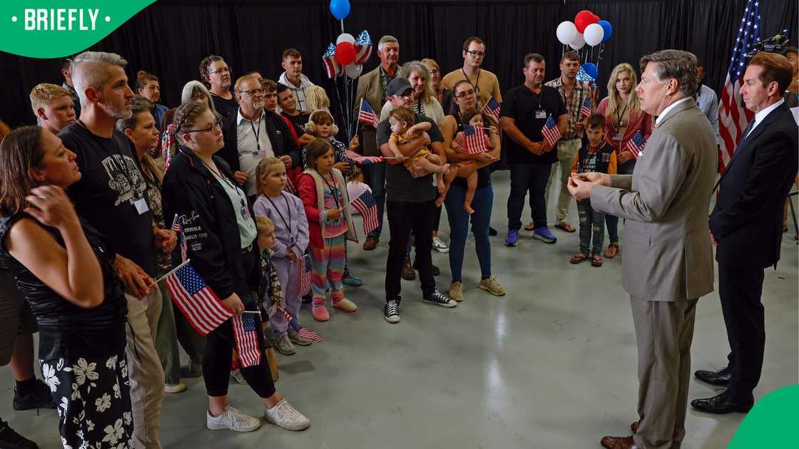 Nearly 5,000 South Africans have resettled in the United States Nearly 5,000 South Africans have resettled in the United States