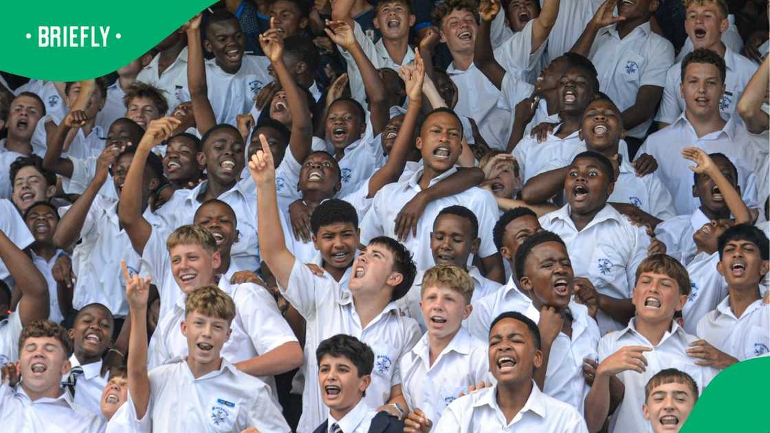 Northwood School learners. Northwood School learners.