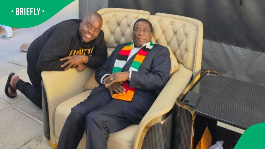 Wicknell Chivayo celebrate President Mnangagwa's extended rule as president Wicknell Chivayo celebrate President Mnangagwa's extended rule as president