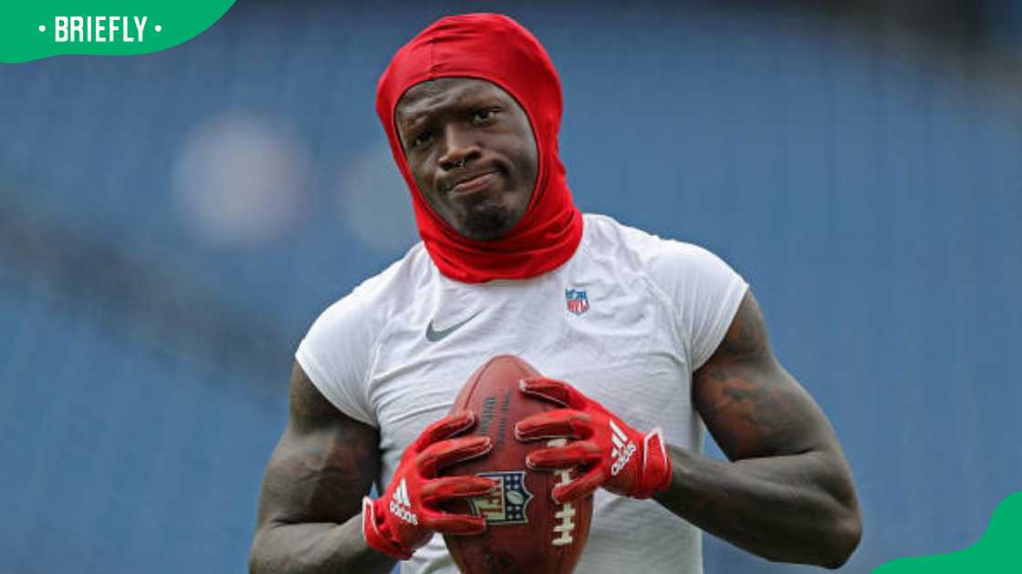 Kadarius Toney at Nissan Stadium Kadarius Toney at Nissan Stadium