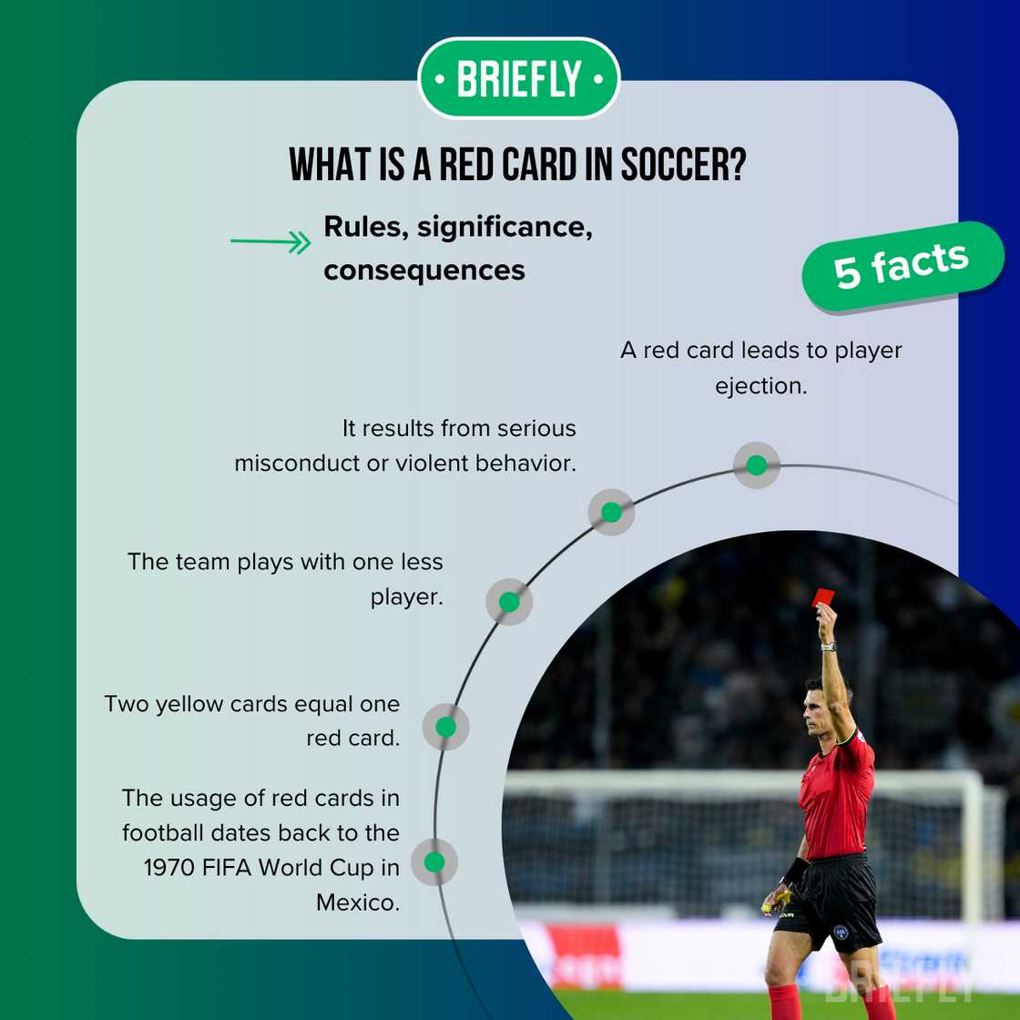 Facts about red cards in soccer Facts about red cards in soccer