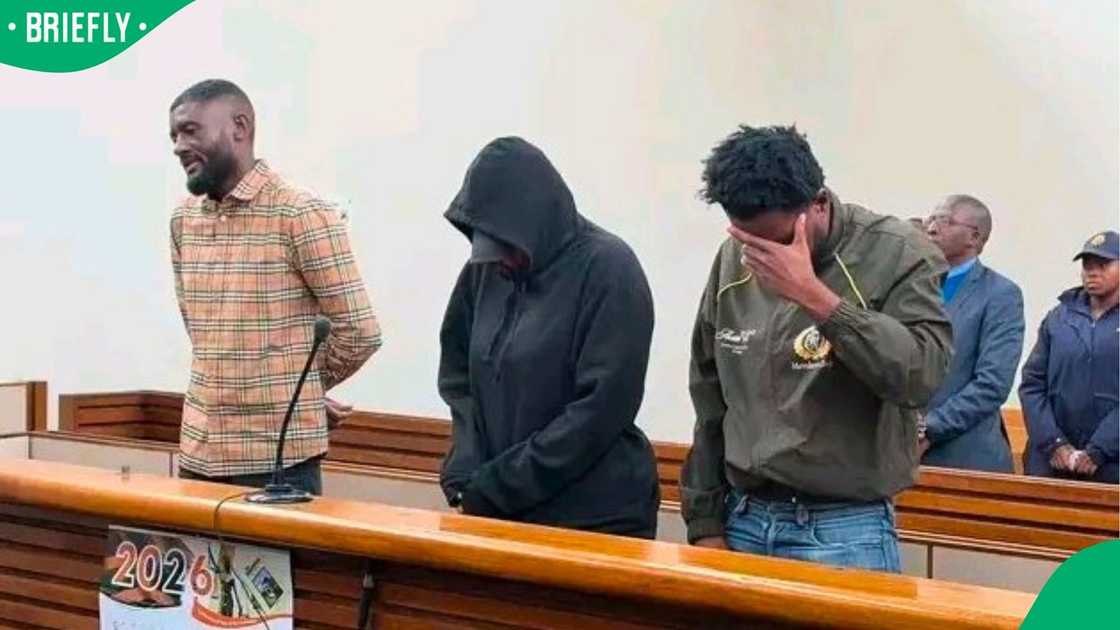 Imanuwela David and siblings Froliana and Ndilinasho Joseph appeared in court for the theft Imanuwela David and siblings Froliana and Ndilinasho Joseph appeared in court for the theft