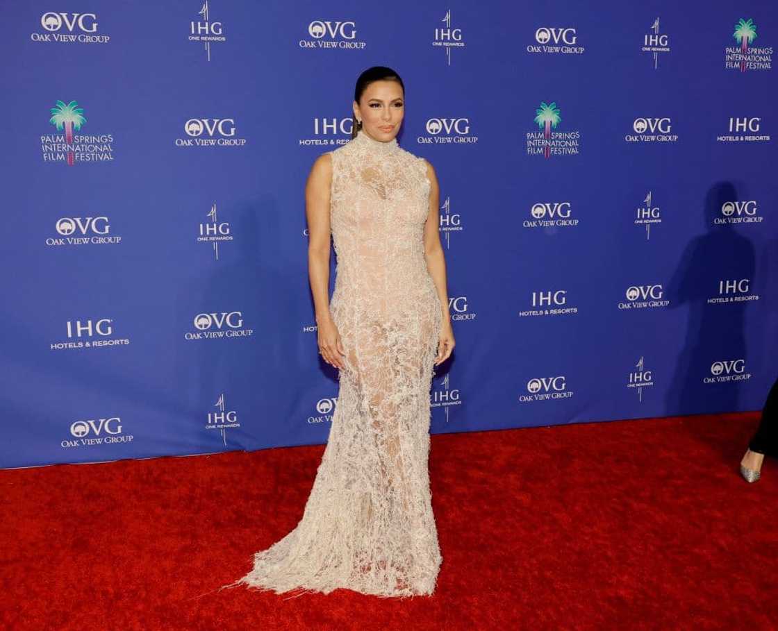 Eva Longoria at Palm Springs Convention Center. Eva Longoria at Palm Springs Convention Center.