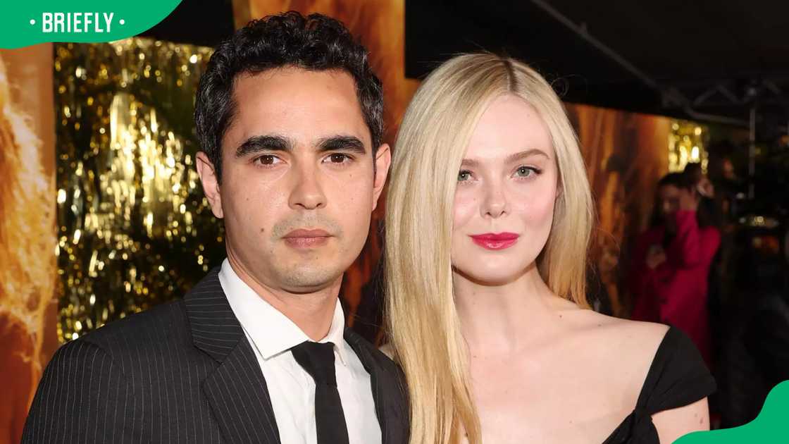 Max Minghella and Elle Fanning at the Global Premiere Screening of "Babylon