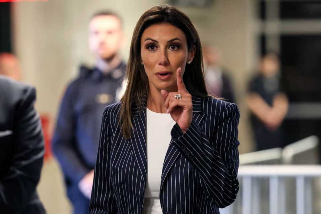 Alina Habba at Manhattan Criminal Court Alina Habba at Manhattan Criminal Court