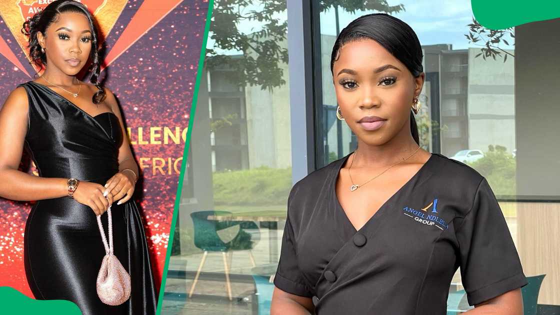 Nqobile 'Angel' Ndlela at the Consumer Excellence Awards Nqobile 'Angel' Ndlela at the Consumer Excellence Awards