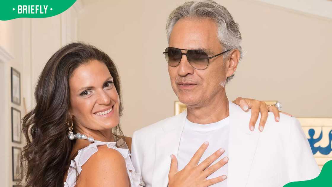 Andrea Bocelli and Veronica Berti at the Andrea Bocelli Celebrity Fight Night Andrea Bocelli and Veronica Berti at the Andrea Bocelli Celebrity Fight Night