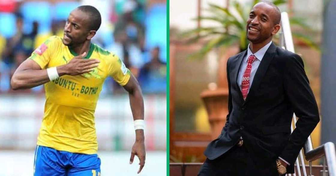 Former Mamelodi Sundowns midfielder Tiyani Mabunda is now a pastor in Pretoria. Former Mamelodi Sundowns midfielder Tiyani Mabunda is now a pastor in Pretoria.