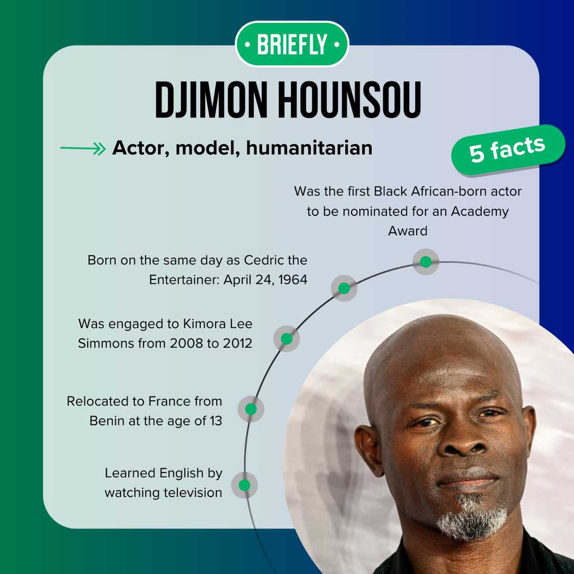 Djimon Hounsou's facts Djimon Hounsou's facts