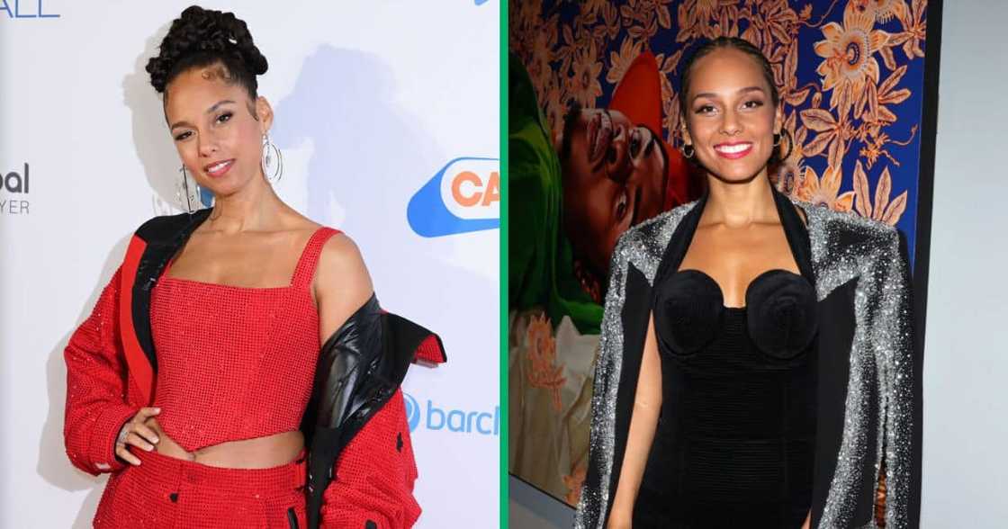 Alicia Keys Shows Off Her HeadtoToe Dolce & Gabbana Outfit