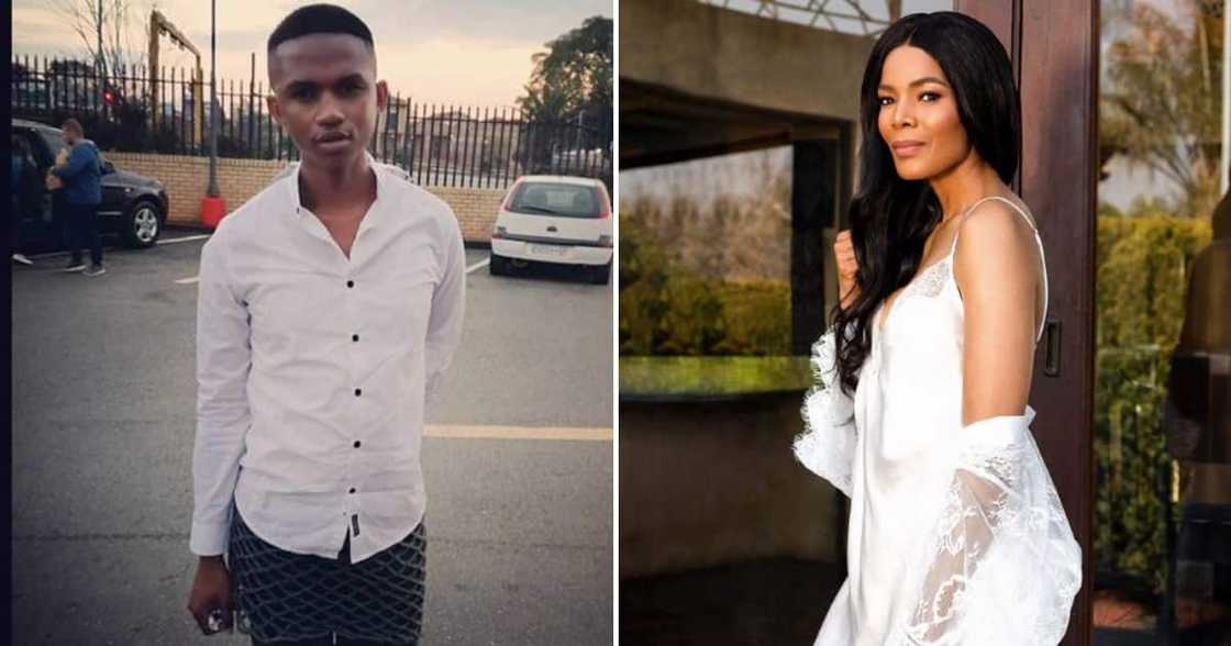 Musa Khawula and Connie Ferguson Musa Khawula and Connie Ferguson