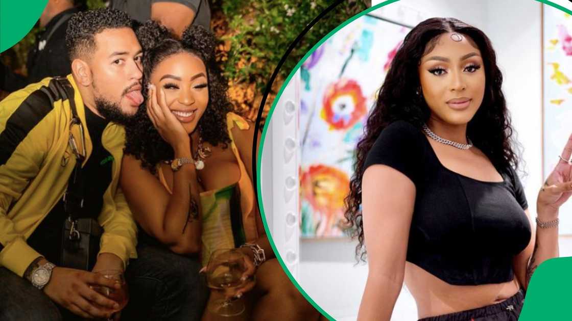 Nadia Nakai supports AKA Nadia Nakai supports AKA