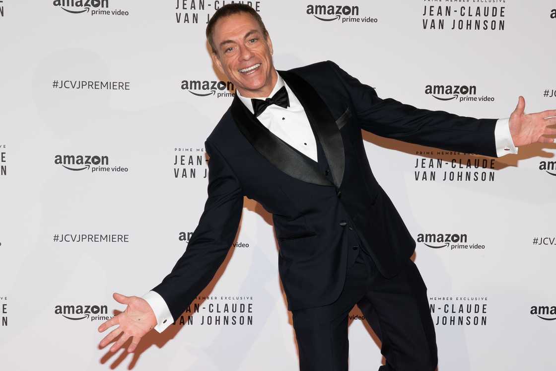 Jean-Claude Van Damme in Paris, France