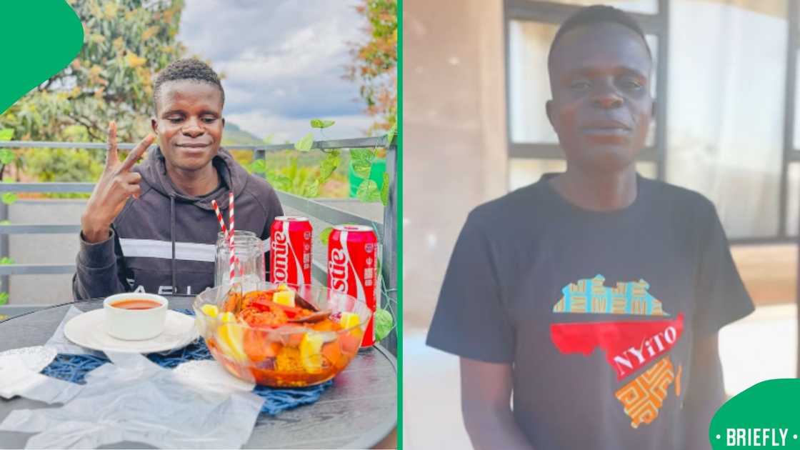 After celebrating his dog Bobby's birthday with a KFC bucket feast, a Limpopo man went viral