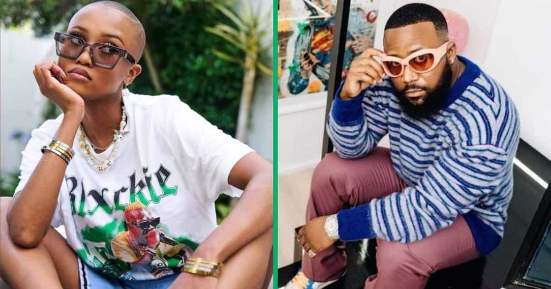 Moozlie congratulates Cassper Nyovest on his new deal. Moozlie congratulates Cassper Nyovest on his new deal.
