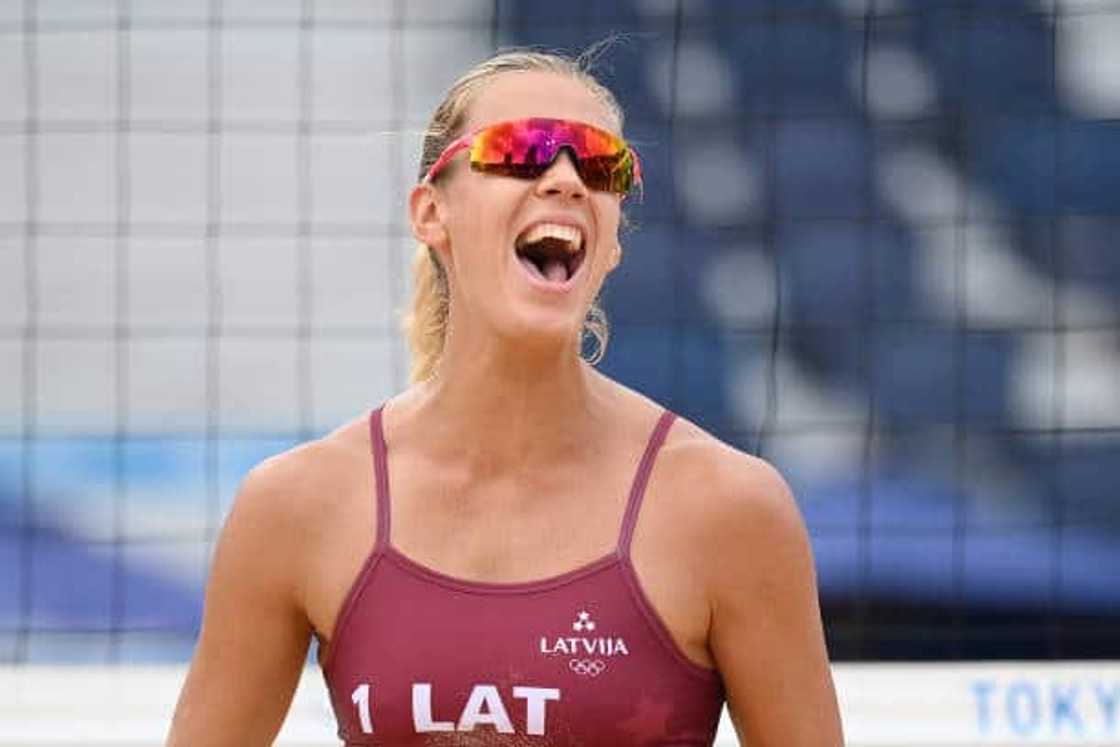 Tina Graudina at the Tokyo 2020 Olympic Games Tina Graudina at the Tokyo 2020 Olympic Games