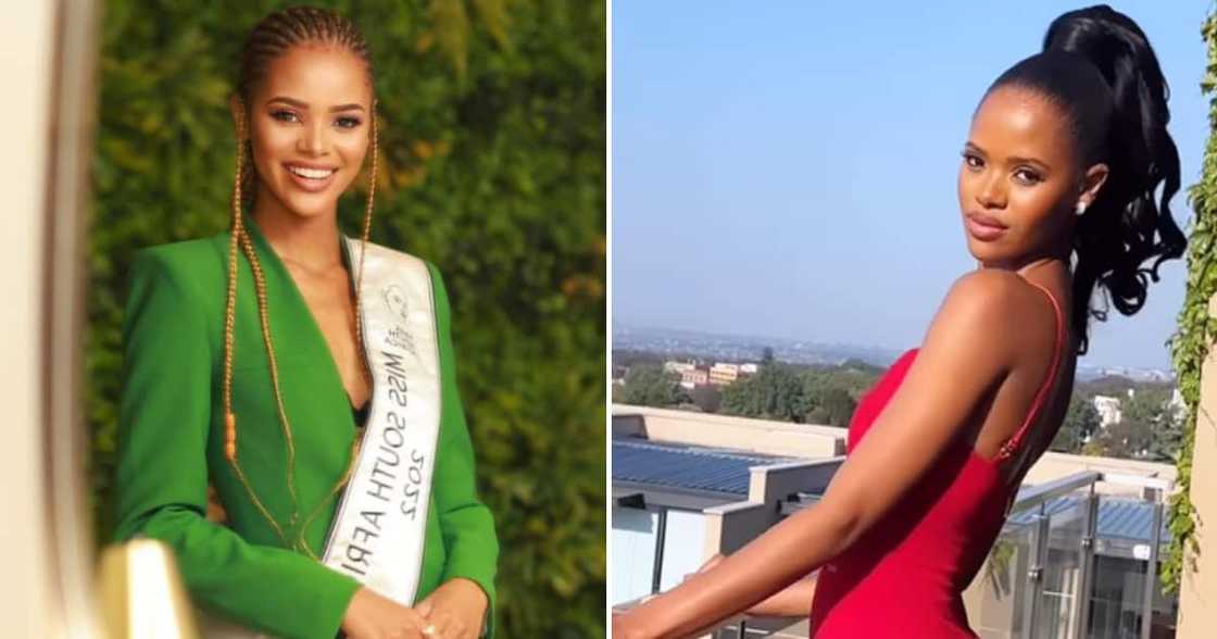 Ndavi Nokeri looked amazing in a pretty blue dress at a gala event Ndavi Nokeri looked amazing in a pretty blue dress at a gala event