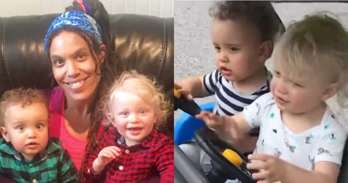 Twins, brothers, black, white, rare Twins, brothers, black, white, rare