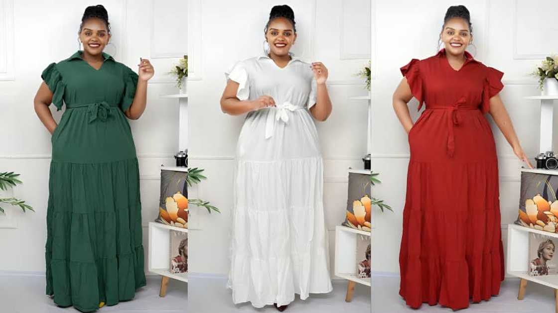 A-shape gown styles A-shape gown styles