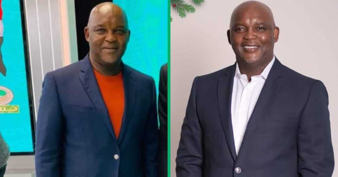 Pitso Mosimane was rushed to hospital earlier on. Pitso Mosimane was rushed to hospital earlier on.