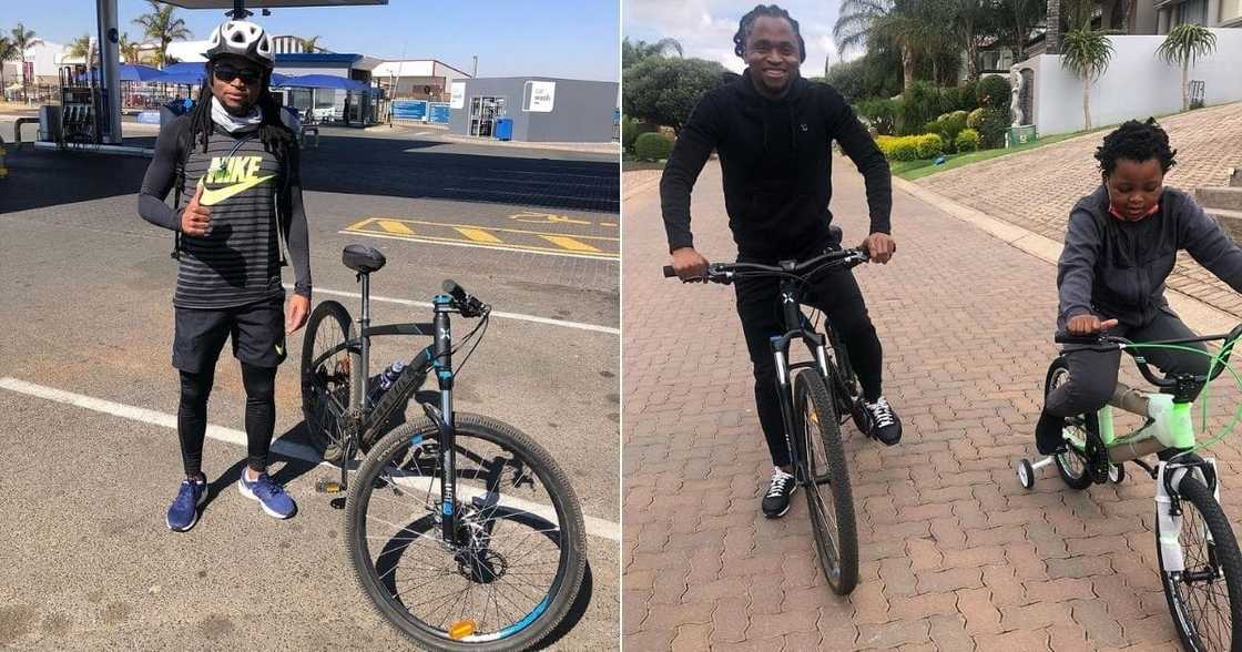 Priceless, Siphiwe Tshabalala, Coo Snap, Takes, Son, Cycling Ride, Kaizer Chiefs, Sports Priceless, Siphiwe Tshabalala, Coo Snap, Takes, Son, Cycling Ride, Kaizer Chiefs, Sports