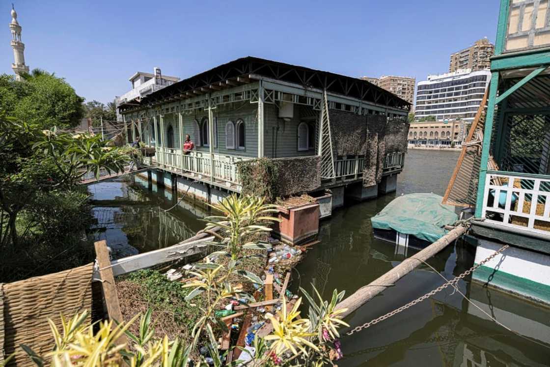 Soon, the sight of these houses, perched on metal caissons along the banks of the working-class neighbourhood of Imbaba opposite the upscale island of Zamalek, will be a memory Soon, the sight of these houses, perched on metal caissons along the banks of the working-class neighbourhood of Imbaba opposite the upscale island of Zamalek, will be a memory