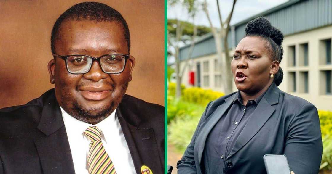 Zulu Prime Minister Thulasizwe Buthelezi is allegedly taking Nomagugu Simelane-Mngadi to court Zulu Prime Minister Thulasizwe Buthelezi is allegedly taking Nomagugu Simelane-Mngadi to court