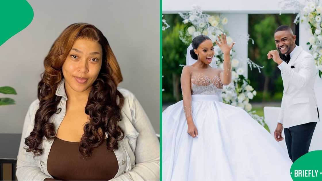 Simz Ngema shares more photos from Ntando Duma and Una Rams' wedding Simz Ngema shares more photos from Ntando Duma and Una Rams' wedding