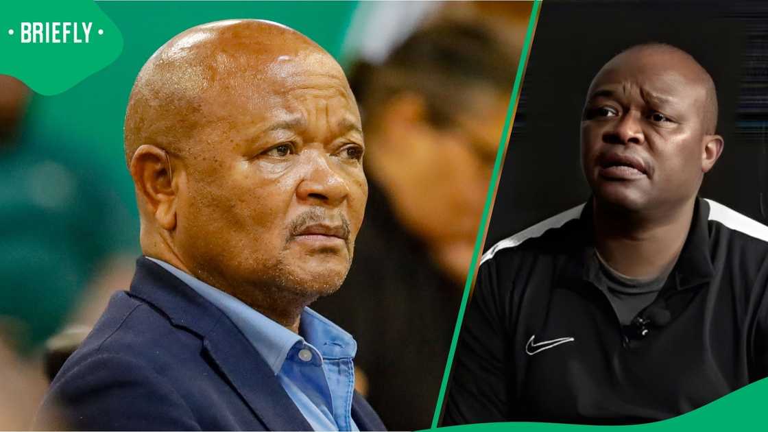 Police Minister Senzo Mchunu is concerned that Brown Mogotsi had access to sensitive information Police Minister Senzo Mchunu is concerned that Brown Mogotsi had access to sensitive information