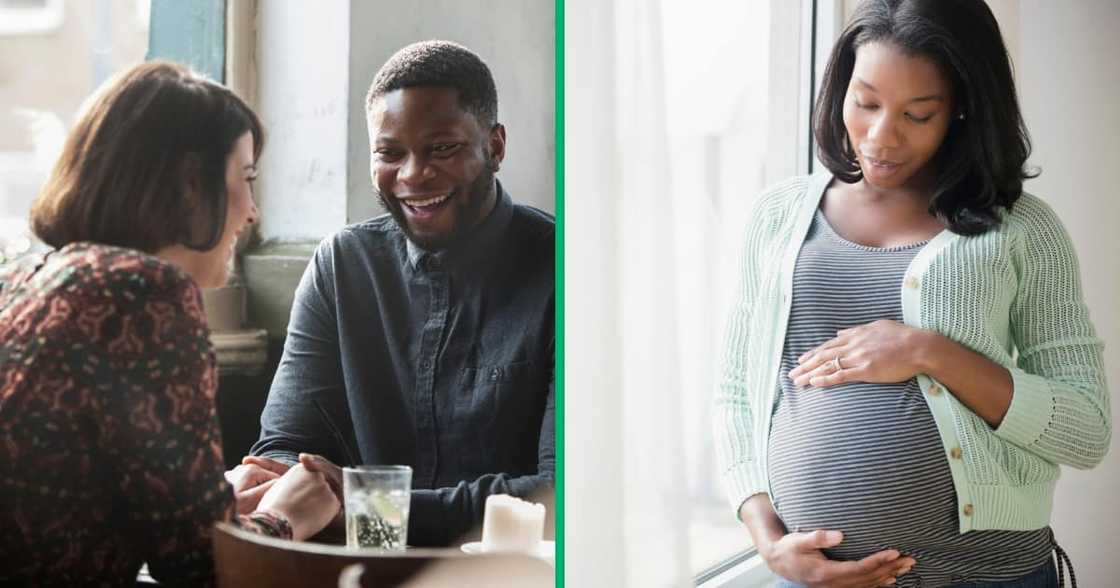 A Mzansi woman was out and saw one of her pregnant friend’s husbands with another woman A Mzansi woman was out and saw one of her pregnant friend’s husbands with another woman