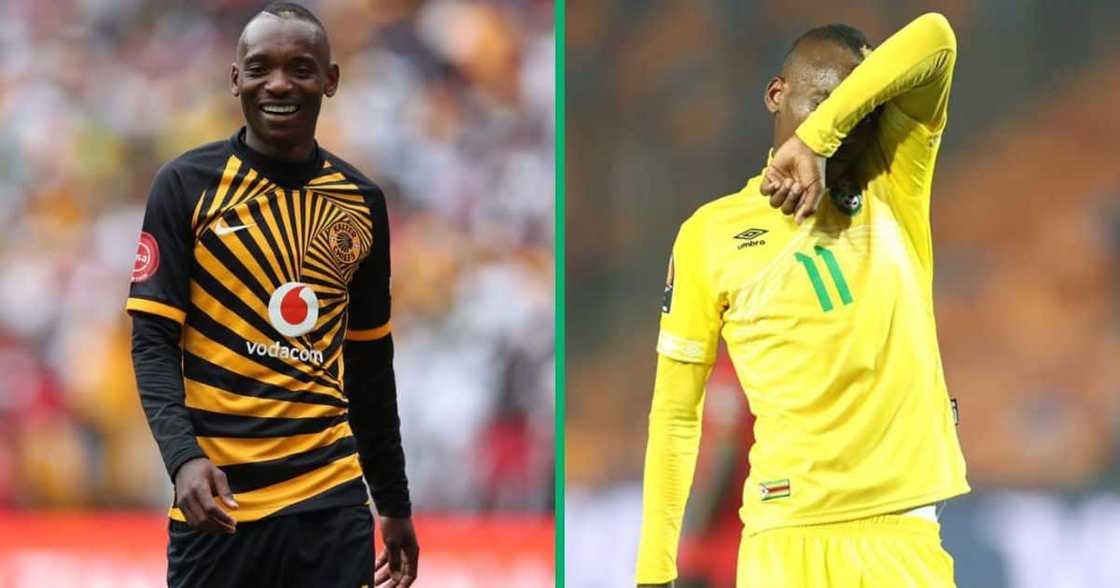 Zimbabwean striker Khama Billiat Zimbabwean striker Khama Billiat