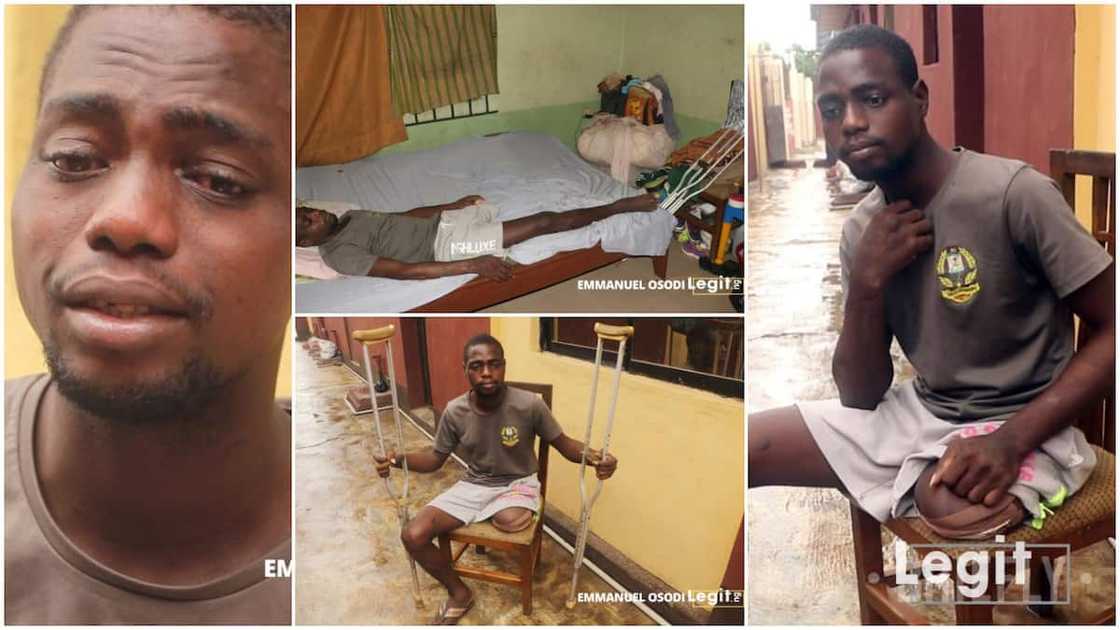 Olamide revealed he could not pay up his medical bill. Olamide revealed he could not pay up his medical bill.