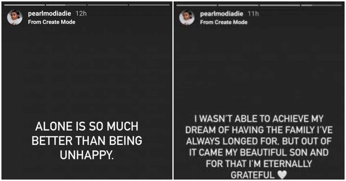 Eish: Pearl Modiadie confirms split from French baby daddy Eish: Pearl Modiadie confirms split from French baby daddy