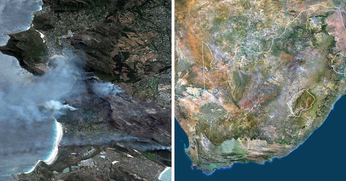 Methane cloud over SA Methane cloud over SA
