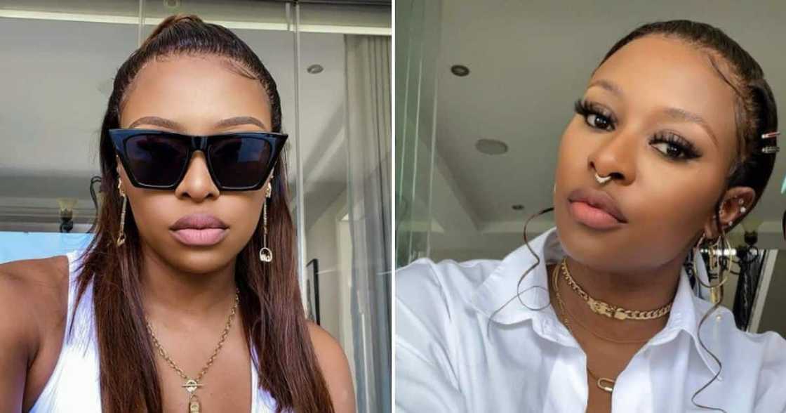 DJ Zinhle's account hacked