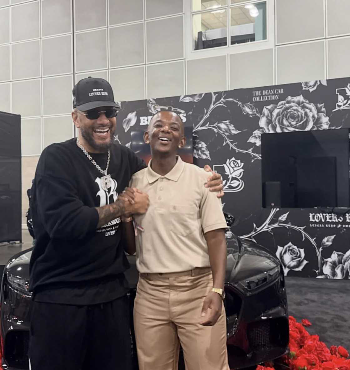 Maglera Doe Boy shared glimpses of his celebrity connections in the US