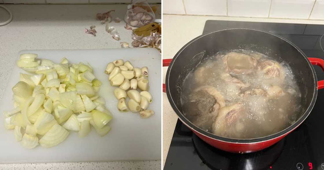 Tito Mboweni, kitchen, lamb curry, cooking Tito Mboweni, kitchen, lamb curry, cooking