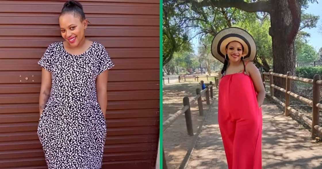 A TikTok video shows a woman exercising in the labour ward. A TikTok video shows a woman exercising in the labour ward.