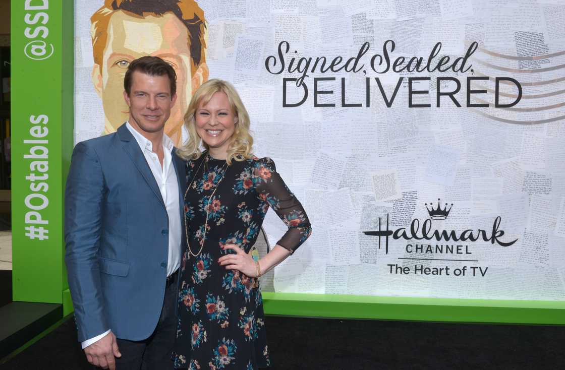 Eric Mabius and Kristin Booth at at Dolby Theatre