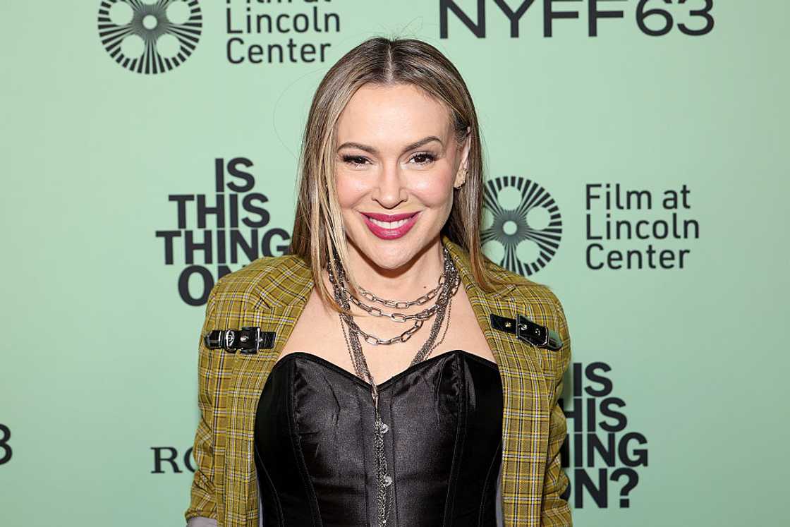 Alyssa Milano in New York City.