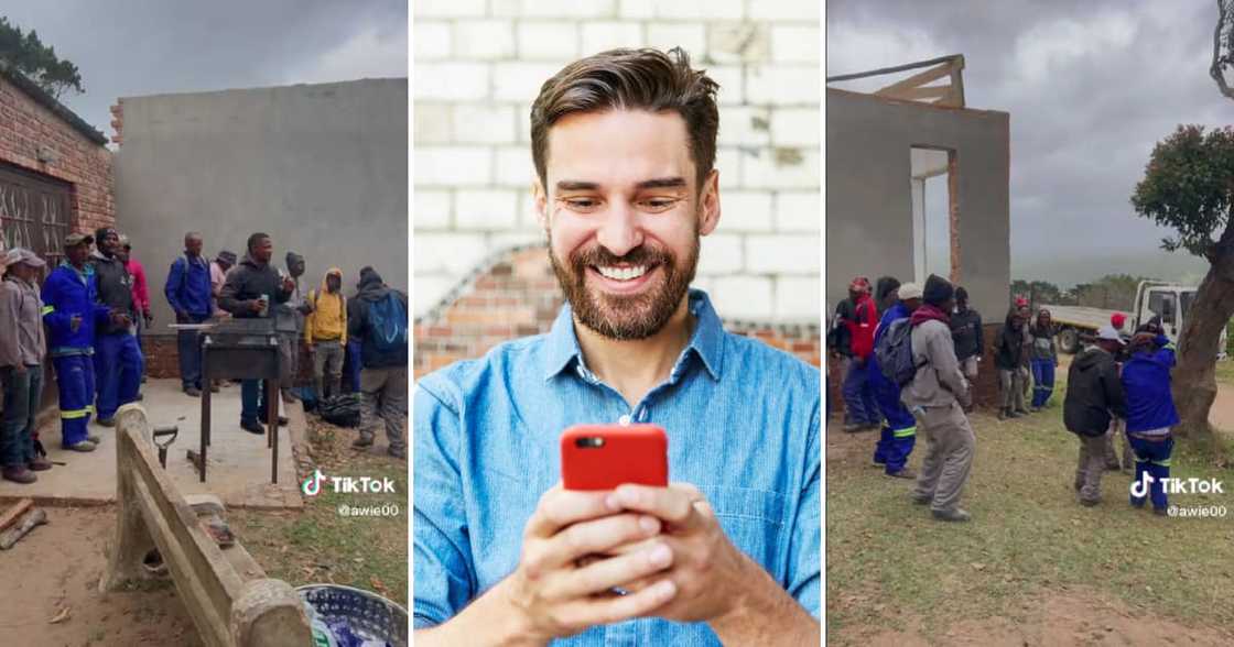 South Africans were happy to see a bunch of hardworking enjoying themselves. South Africans were happy to see a bunch of hardworking enjoying themselves.