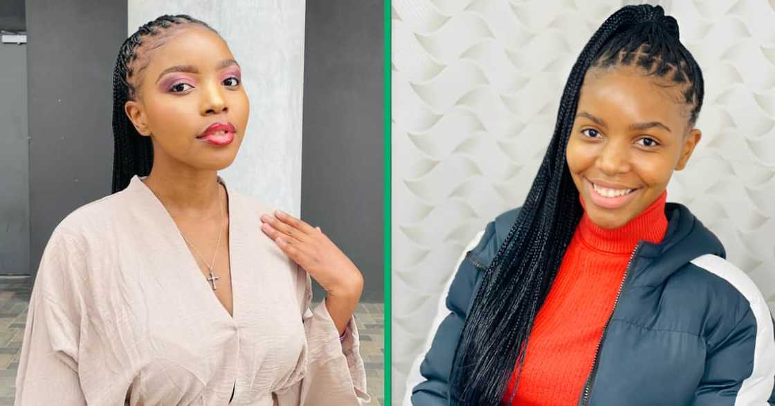 Amanda Masilela shared her baby bump on social media Amanda Masilela shared her baby bump on social media