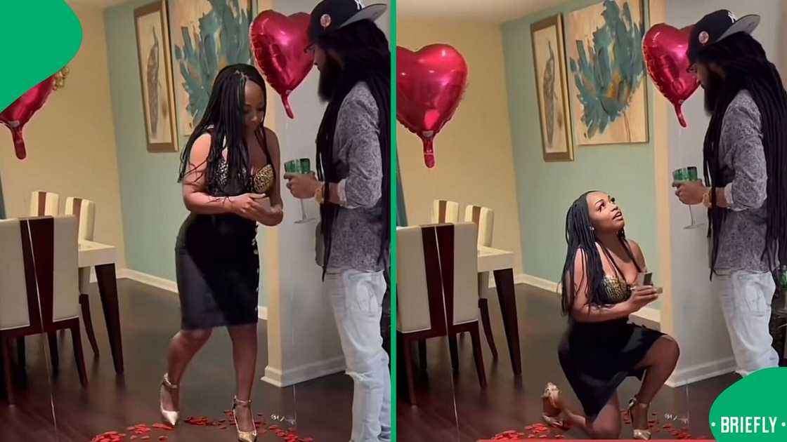 A woman was rejected by her man after begging him to marry her. A woman was rejected by her man after begging him to marry her.