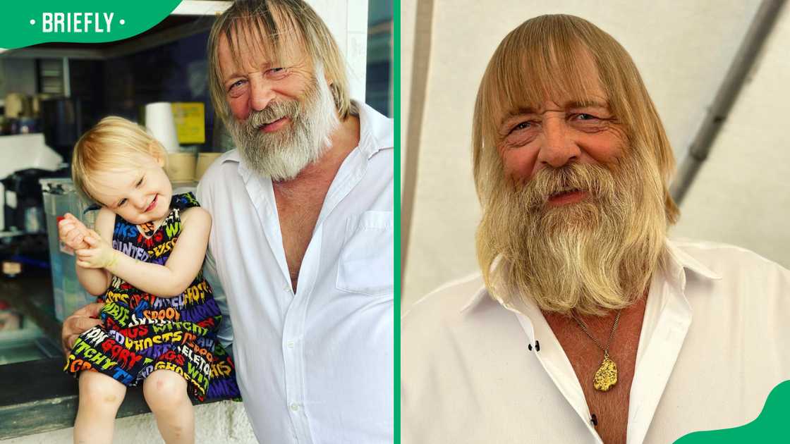 Monica's daughter and her father, Tony Beets