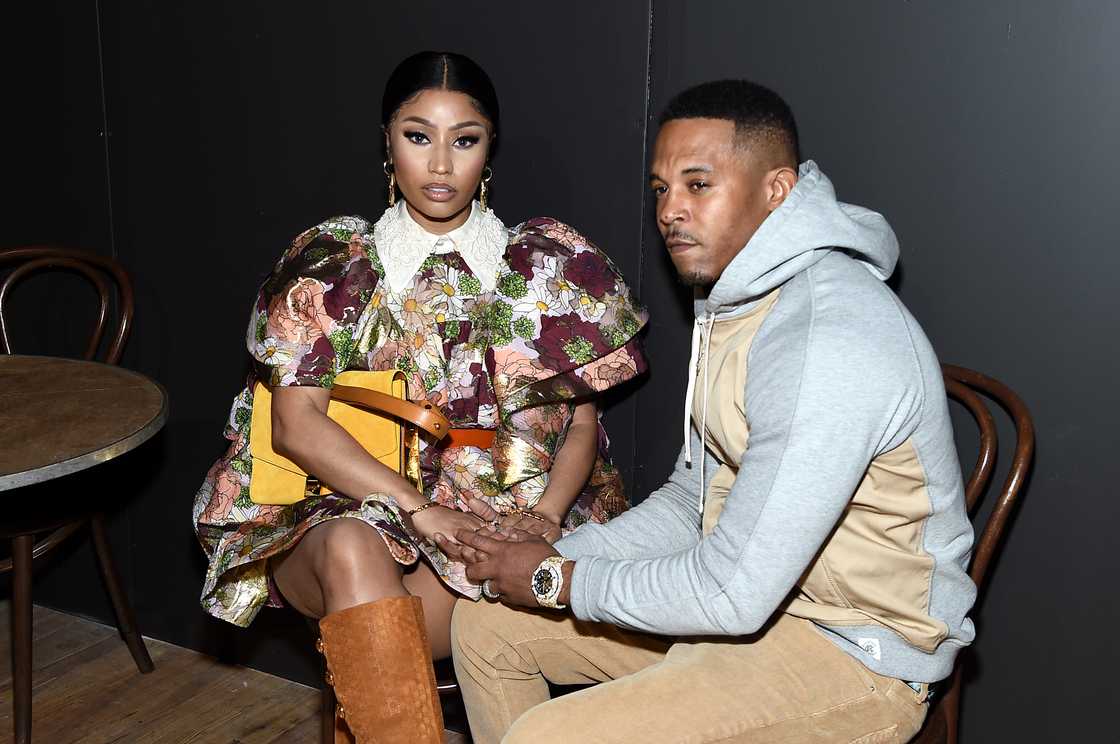 Nicki Minaj and Kenneth Petty in New York