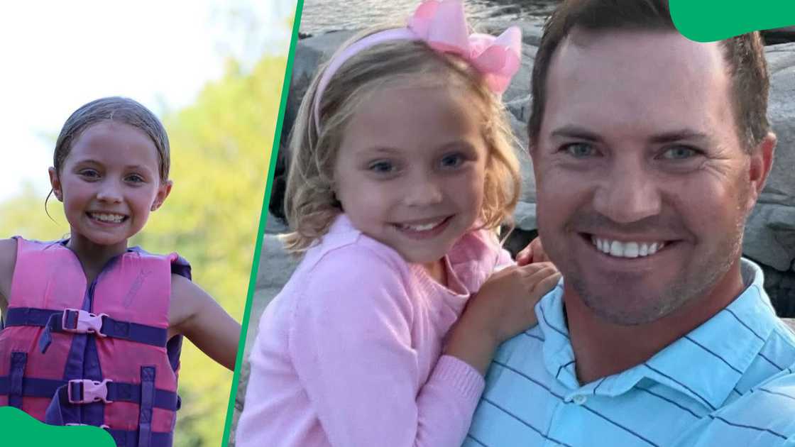 Hayden DuBose Proctor (L). The celebrity daughter with her dad, Will Proctor (R).