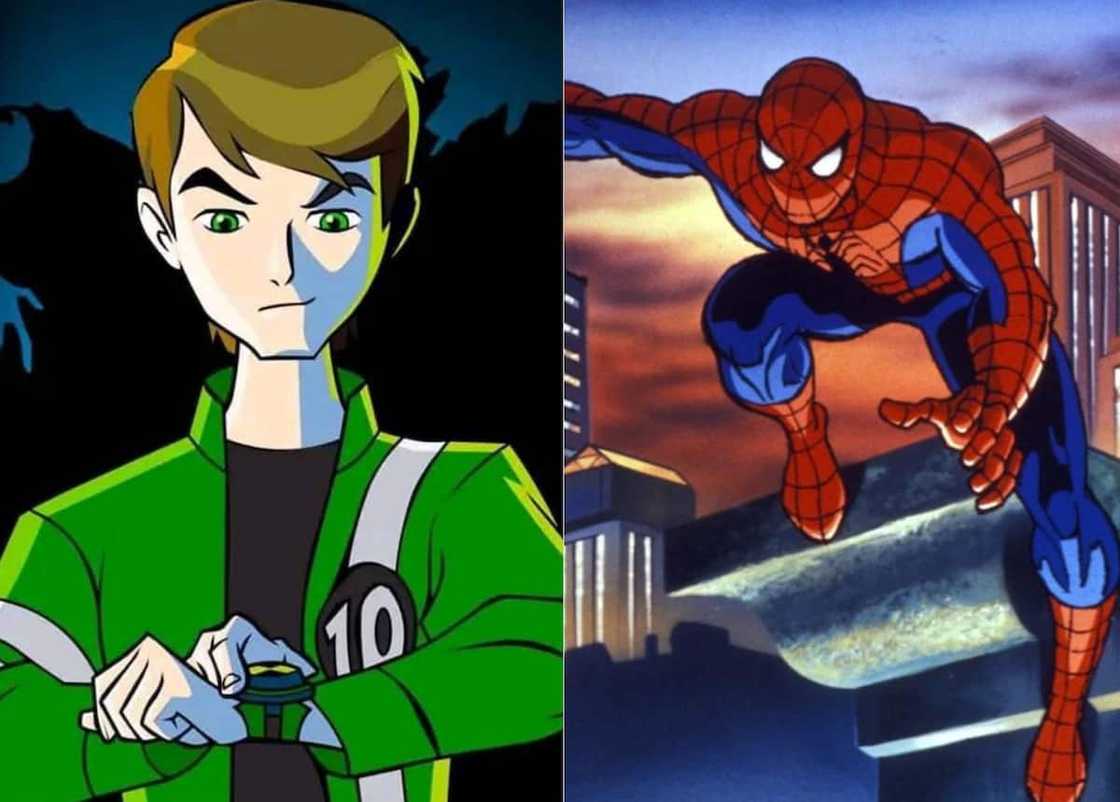 Ben 10 and Spiderman Ben 10 and Spiderman